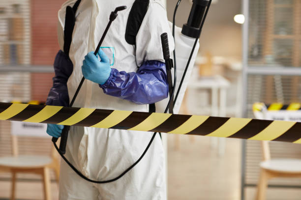 Professional Infectious Disease Decontamination technician working in Rock Rapids, IA